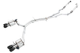 AWE SwitchPath™ Exhaust for Audi B9 S5 Coupe - Diamond Black 102mm Tips - Primary